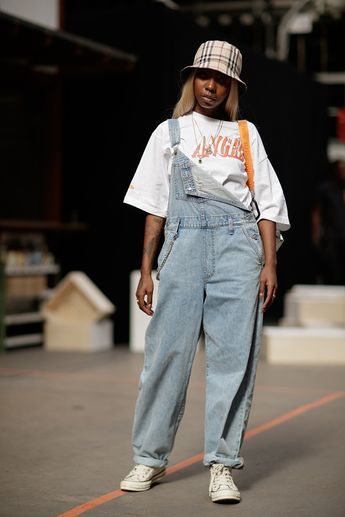 Hip Hop 90S Fashion Overalls