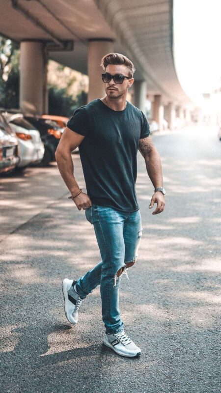Street Style Mens Summer Fashion
