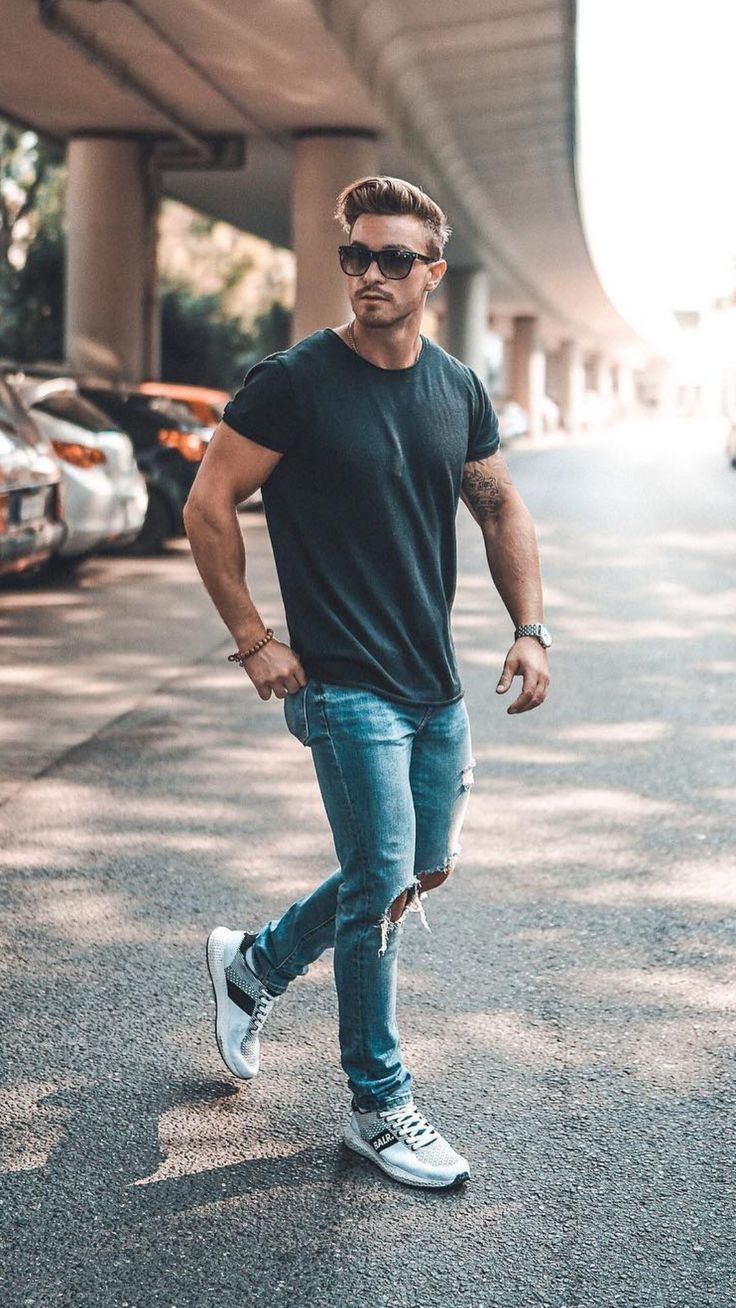 Street Style Mens Summer Fashion