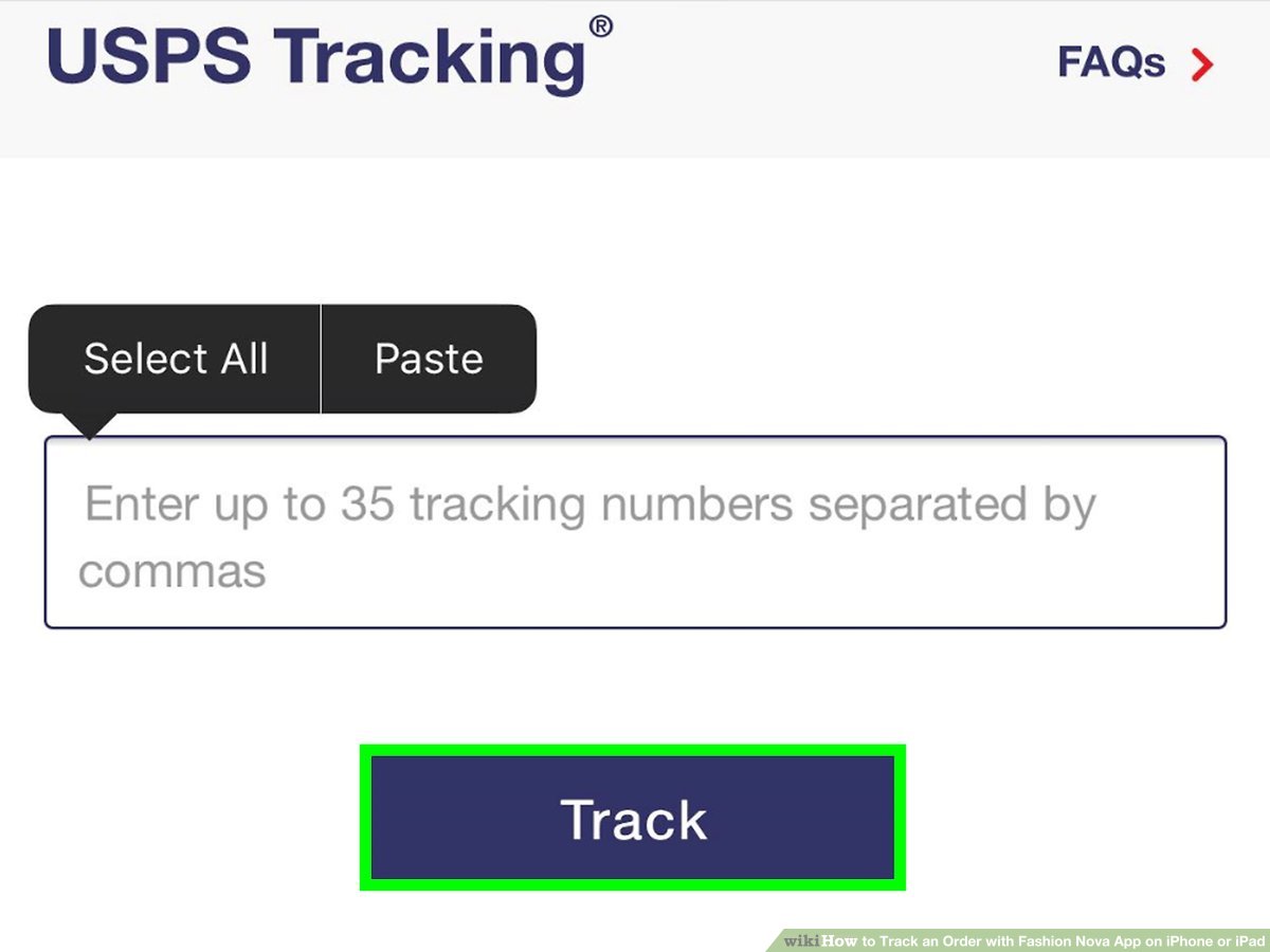 Track Fashion Nova Order