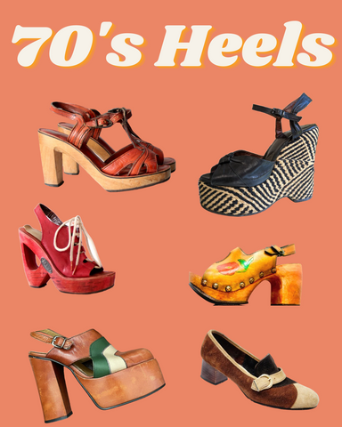 Womens 70S Fashion Shoes